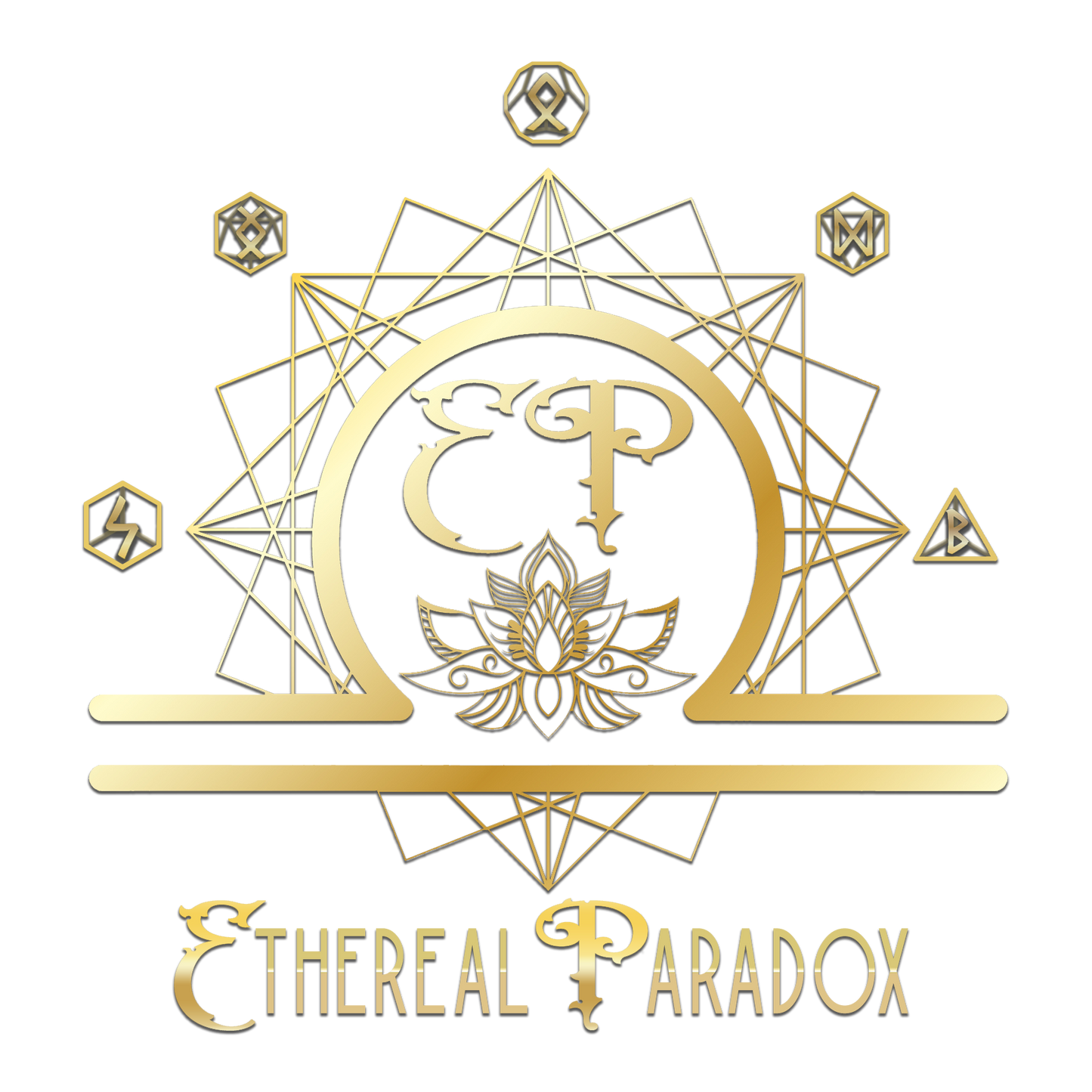 Ethereal Paradox Logo - Green Aventurine Key 