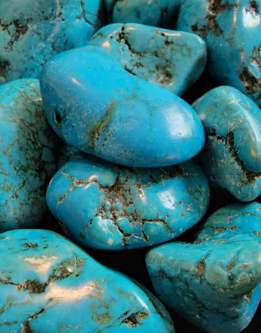 Tumble Turquoise Natural Stones